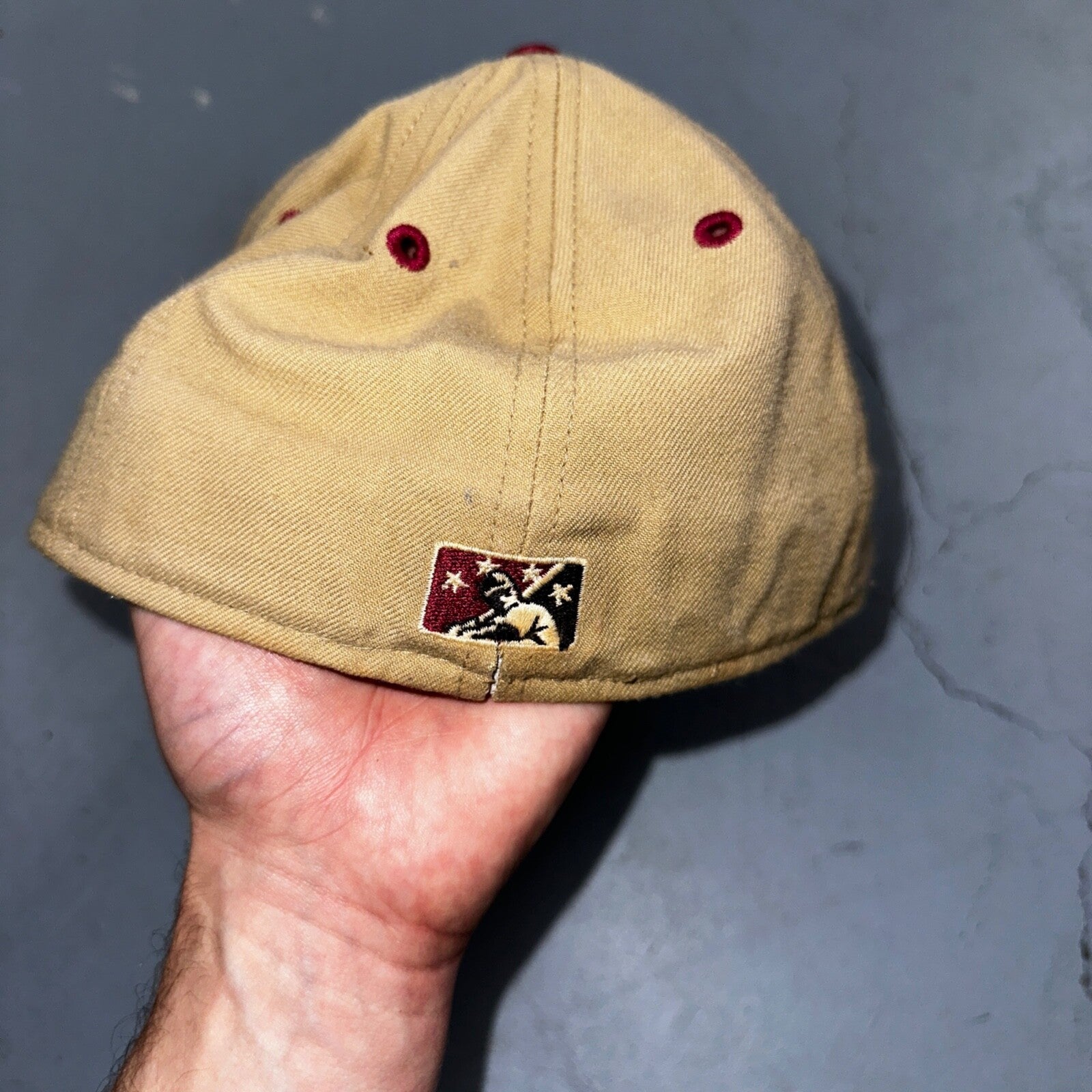 Vintage San Bernadino Stampeders Cap Hat Size 7 Wool New Era 5950 MILB