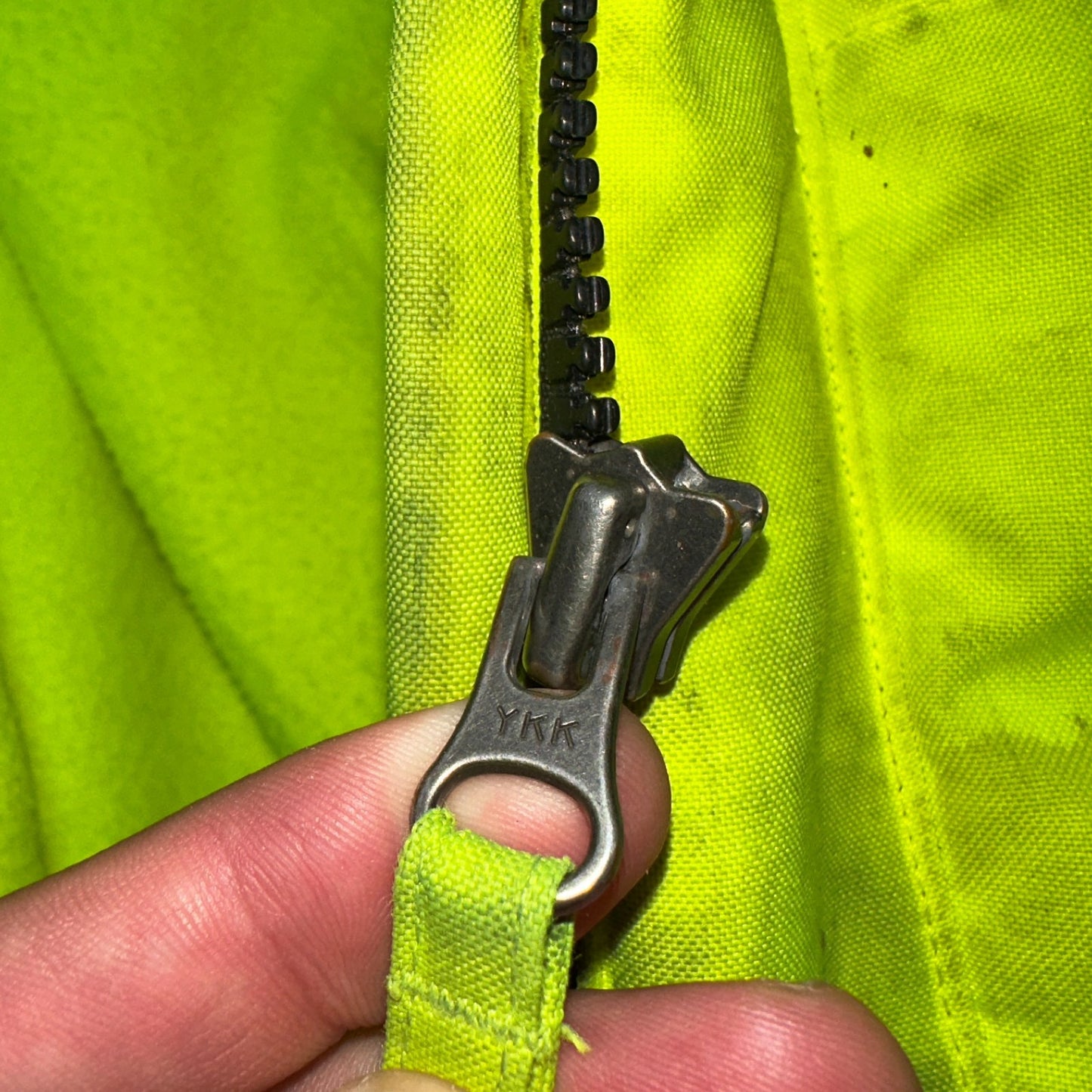 Carhartt Jacket Mens 2XL 100787 High-Visibility Waterproof Highlighter Hoodie