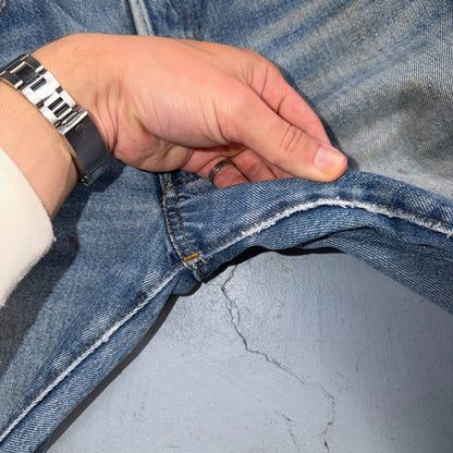 Levis 501 Vintage 80s Redline Selvedge USA XX Jeans Light Wash Act 28x30