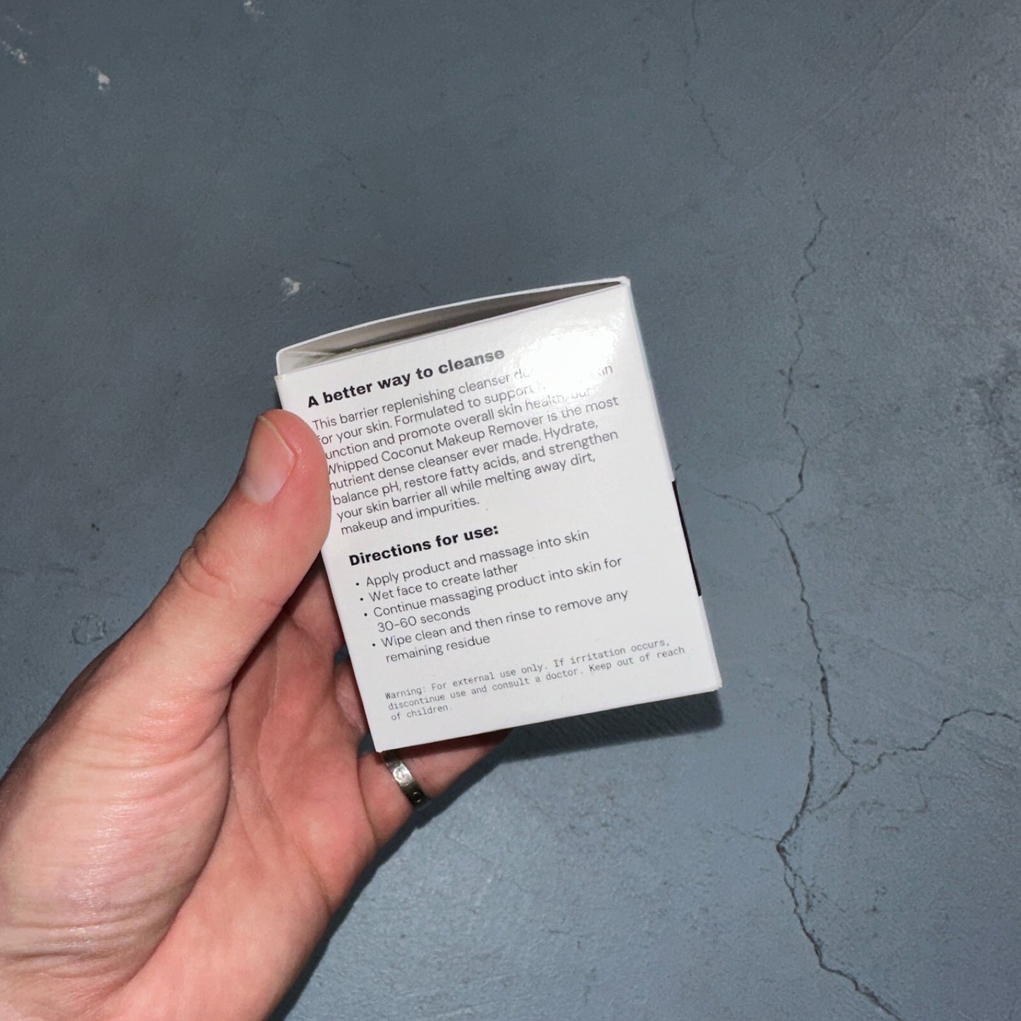 STRIP MAKEUP Whipped Coconut Makeup Remover 3.4 fl oz / 100 ml NIB