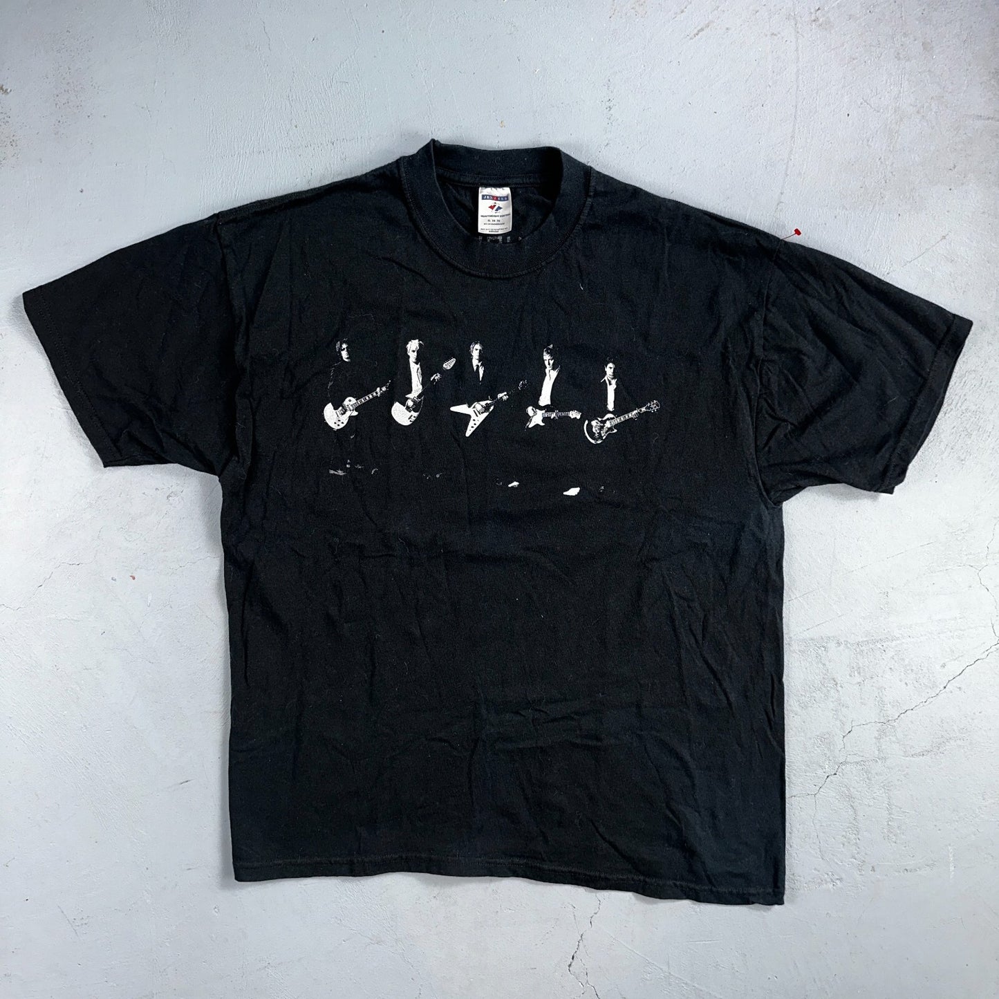 Duran Duran 2005 USA Tour Black VTG T Shirt Y2K Music Band Promo Concert Dance