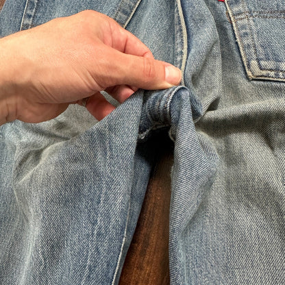 Levis Vintage 80s Redline Selvedge USA 501 XX Jeans 66 70s Light 33x38 Act 30x33
