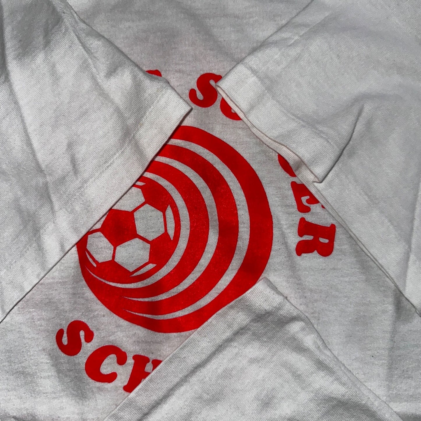 Nike 90s Soccer VTG T Shirt Pacific School PDX Graphic 1990s Gray Tag Original