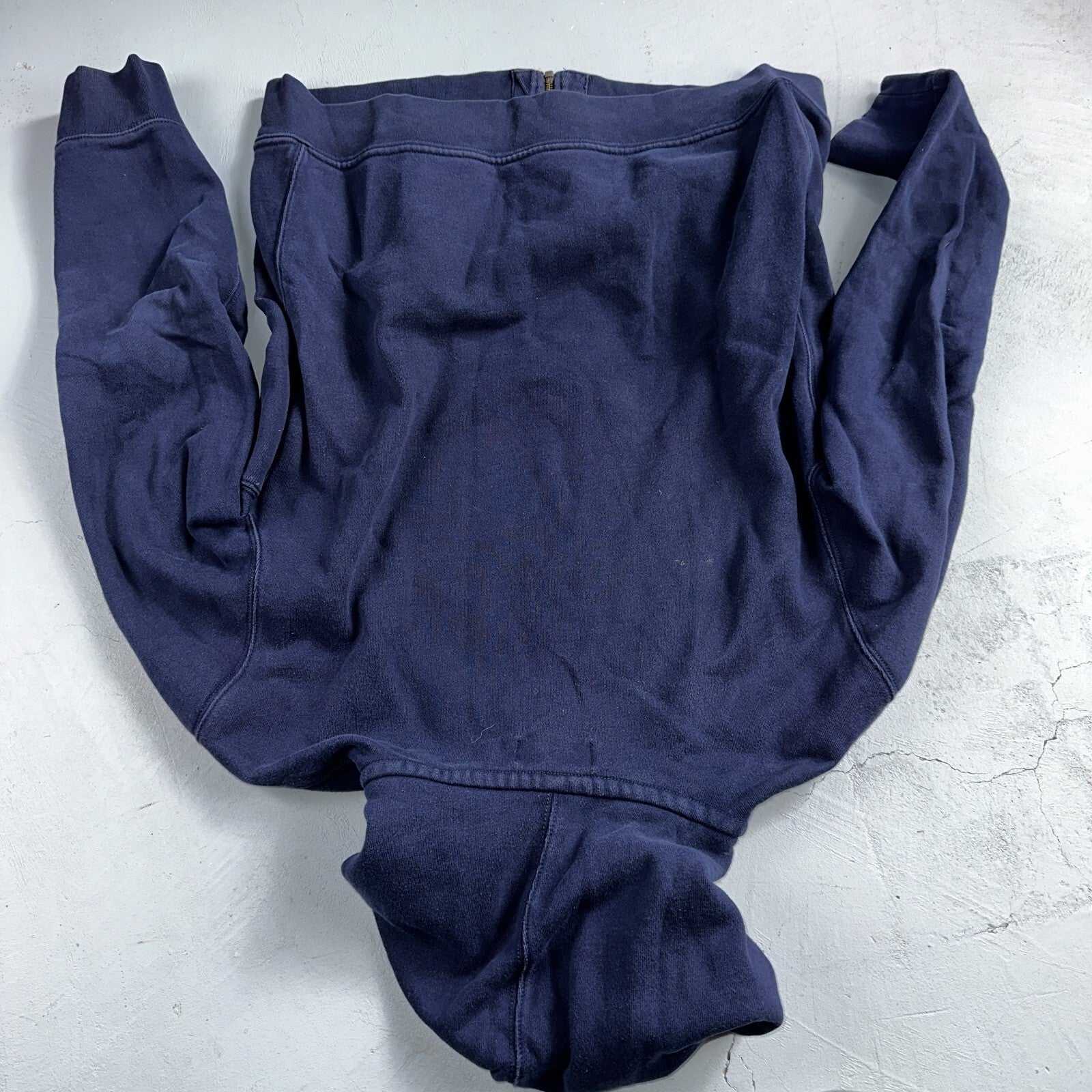 Polo Ralph Lauren VTG Full Zip Hoodie Men’s Size XL Cotton Blue Jacket 90s