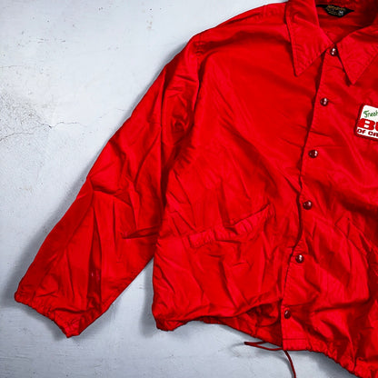 BUD of California Coach Jacket Nylon VTG 1970s Windbreaker Swingster Dole Fruit