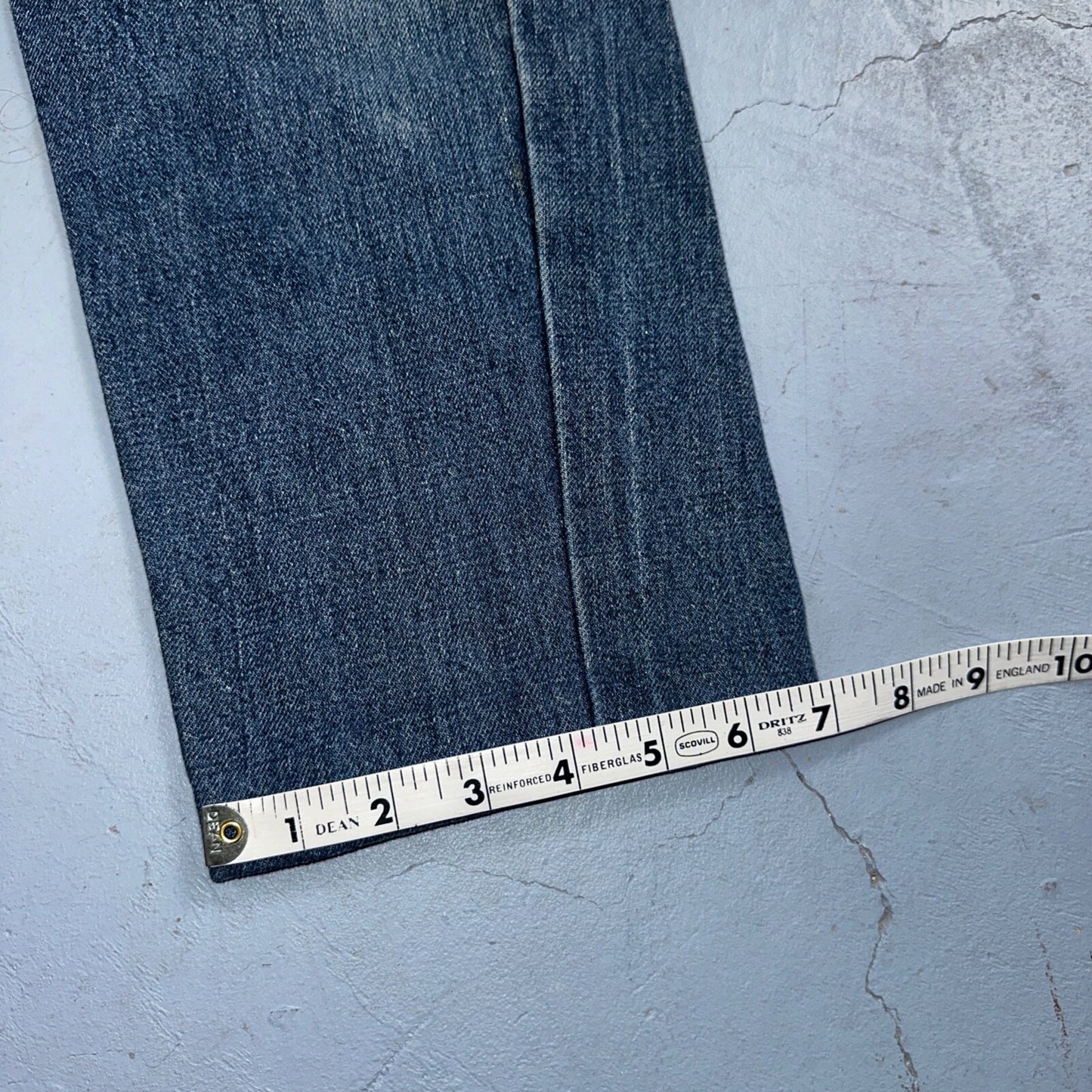 Levis 501 VTG 70s SS Redline Selvedge Jeans XX Altered Skinny Capri Act 27x25