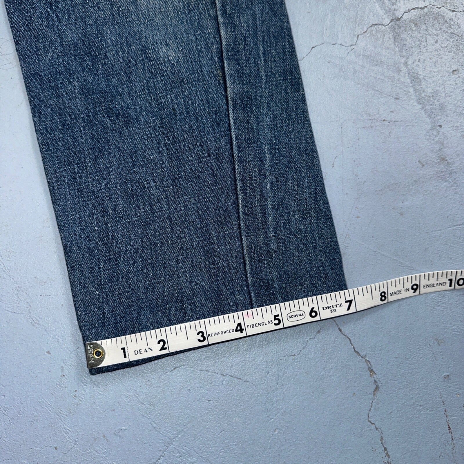 Levis 501 VTG 70s SS Redline Selvedge Jeans XX Altered Skinny Capri Act 27x25