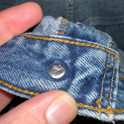 Levis 501 Vintage 90s Y2K XX Straight Leg Jeans Blue Light Wash 34x30 Act 31x29