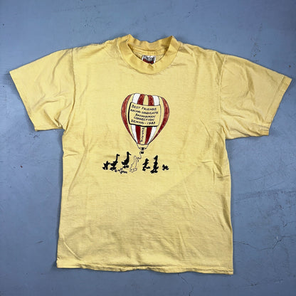 Balloons Lynn Ducks VTG T Shirt Hot Air Balloon Cute Funny 1983 80s Hanes