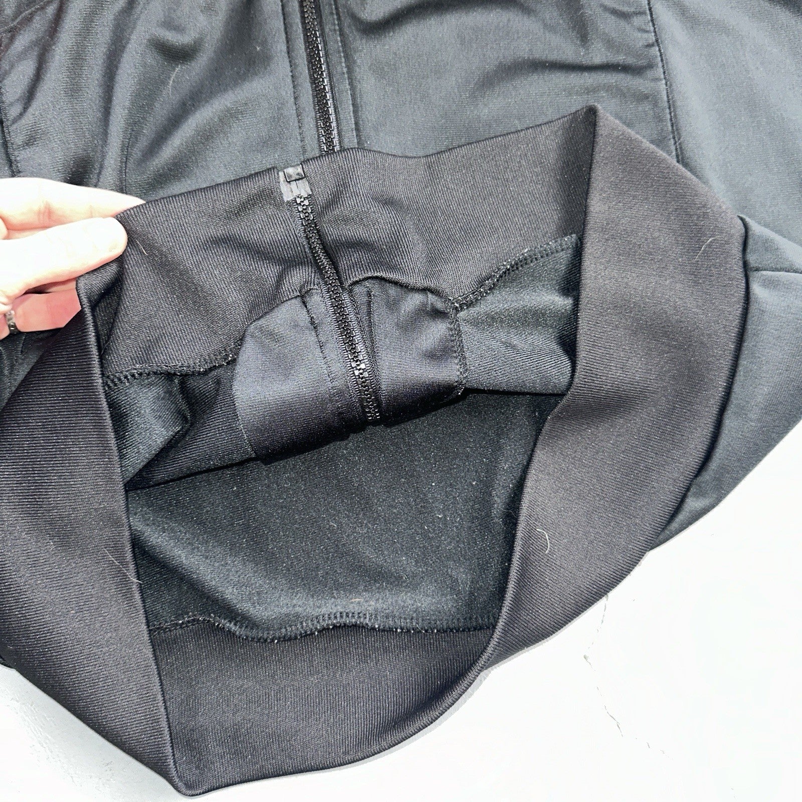 Nike Vintage 1985 Air Jordan Jacket Bred Chicago L RARE Black Red Poly 80s