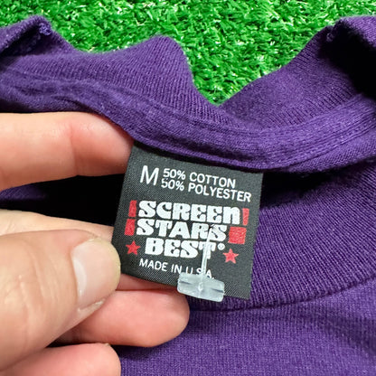 Screen Stars 1992 Wild Sprint Vintage T Shirt Giraffe Cute Animals Funny Winning