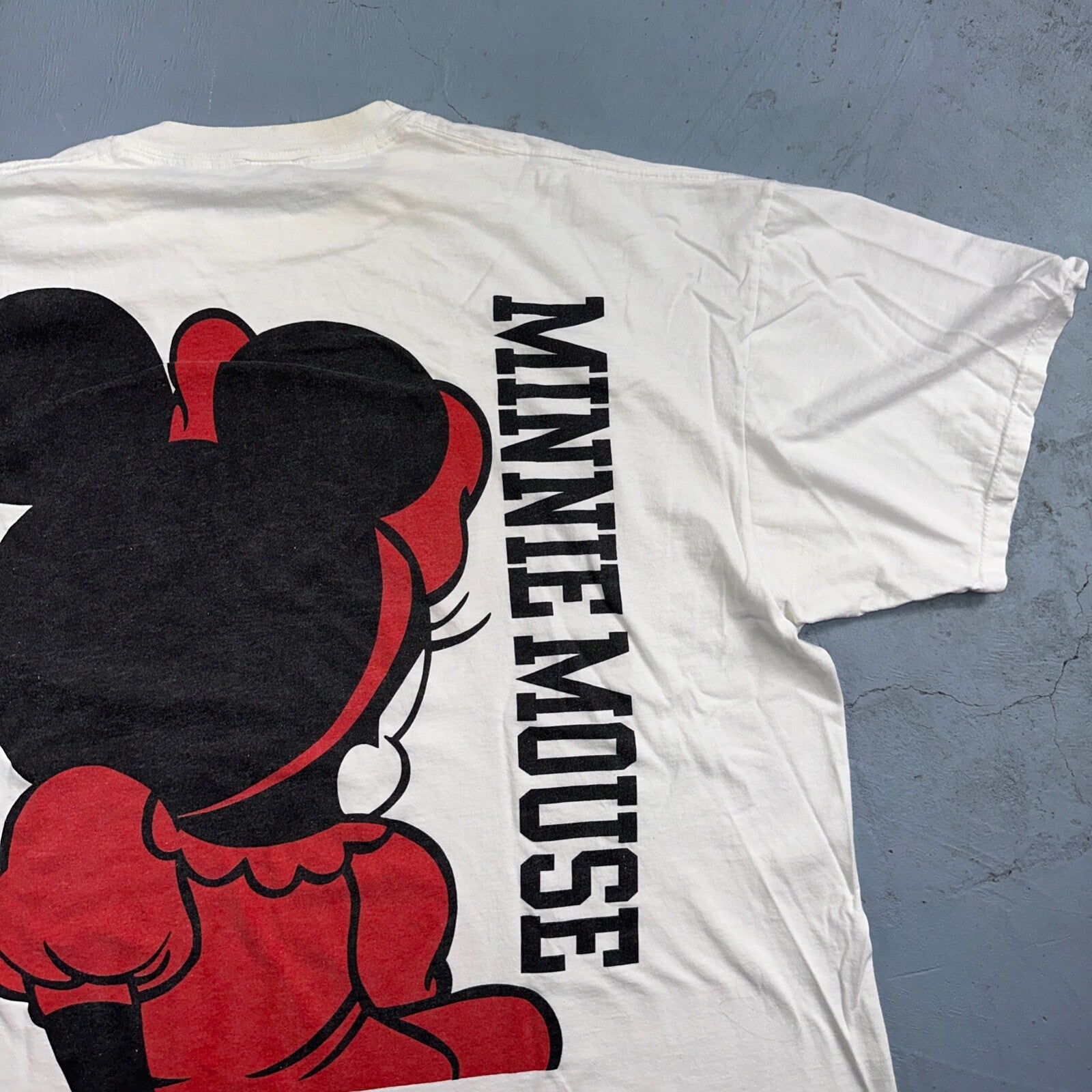 Minnie Mouse Disney VTG T Shirt 4XL Rap Big Print Double Sided Hot Cartoon