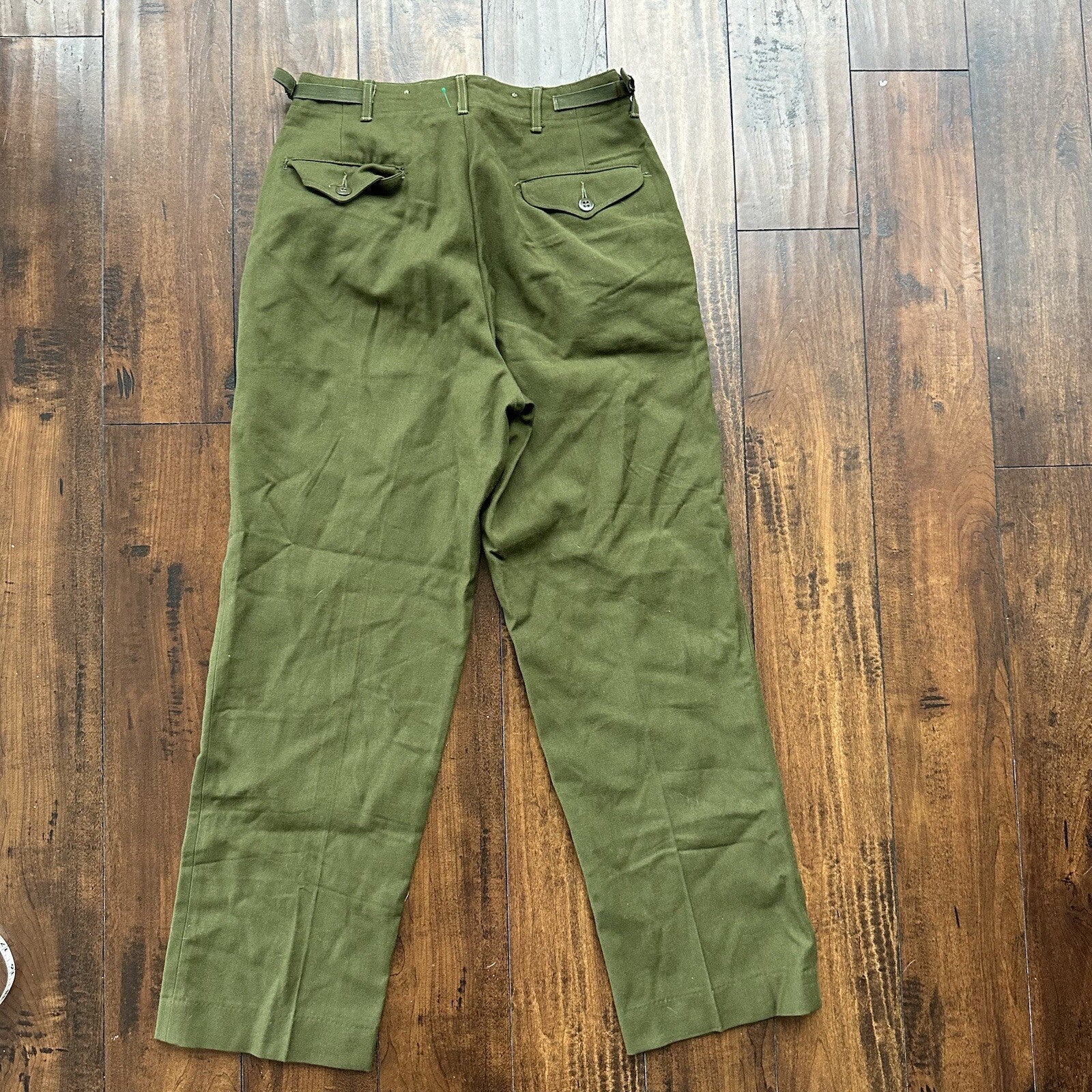 Original 1951 Dated Wool OG-108 Trousers 31x29 Military Pants Not HBT WWII WW2