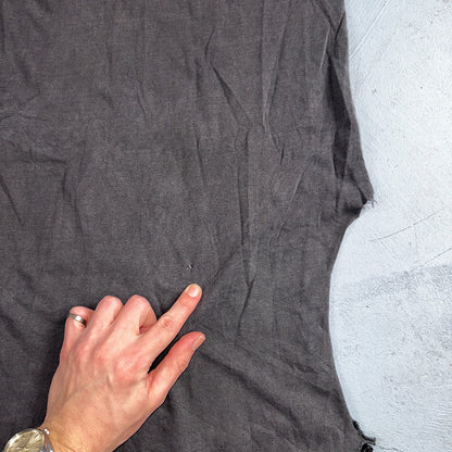 Super Hero Chopped Cut Sewn Custom VTG T Shirt Hanes 80s Beefy Rare Fun Batman