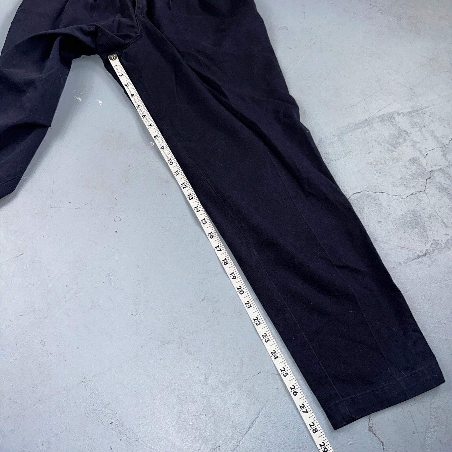 Lee Relaxed Fit Jeans Women's Size 6 Navy Straight Denim Y2K Work Wear