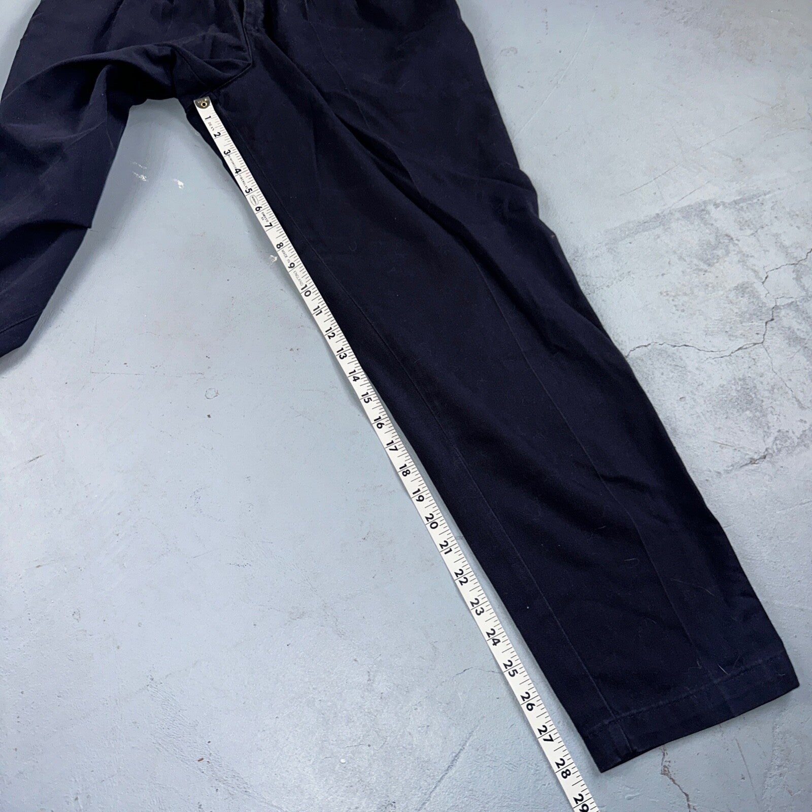 Lee Relaxed Fit Jeans Women's Size 6 Navy Straight Denim Y2K Work Wear