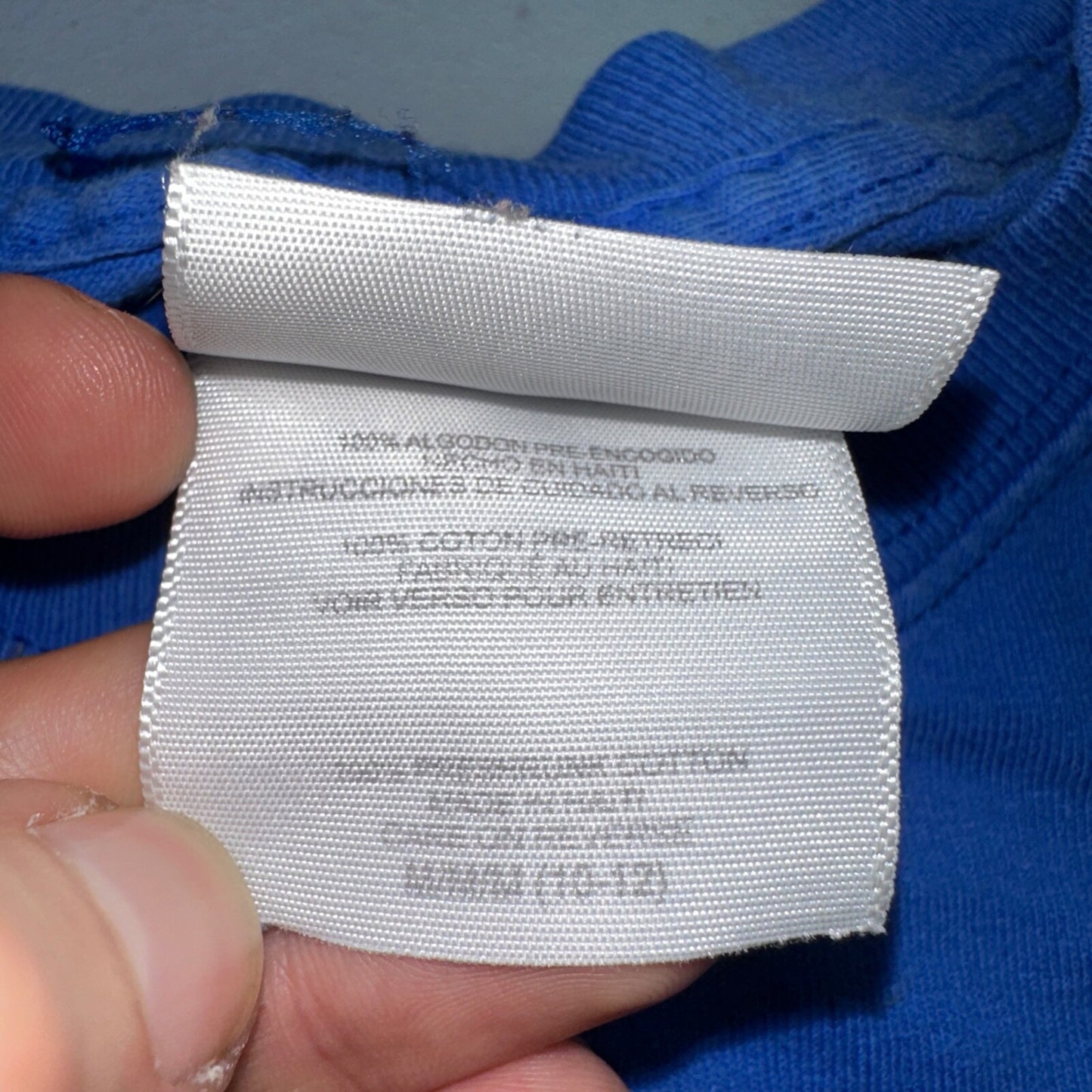 What You DO Matters Y2K T Shirt Astroworld Youth M Blue Long Sleeve Corvallis