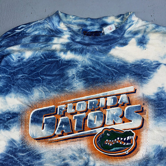 Florida Gators Tie Dye VTG T Shirt Winning Teees Sports Long Sleeve Basketball