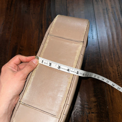 VTG 1950s Basic Hand Bag Purse Leather USA Talon Zip 50s 40s Rockabilly Cowboy