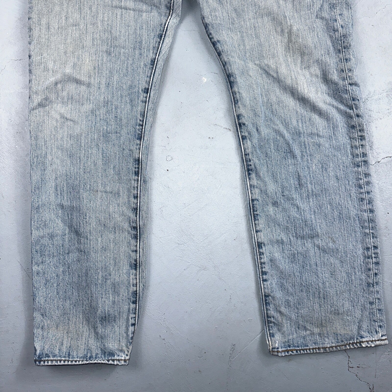 Levis 501 Vintage Y2K XX Straight Leg Jeans 36x30 Light Wash 2000s Act 35x29
