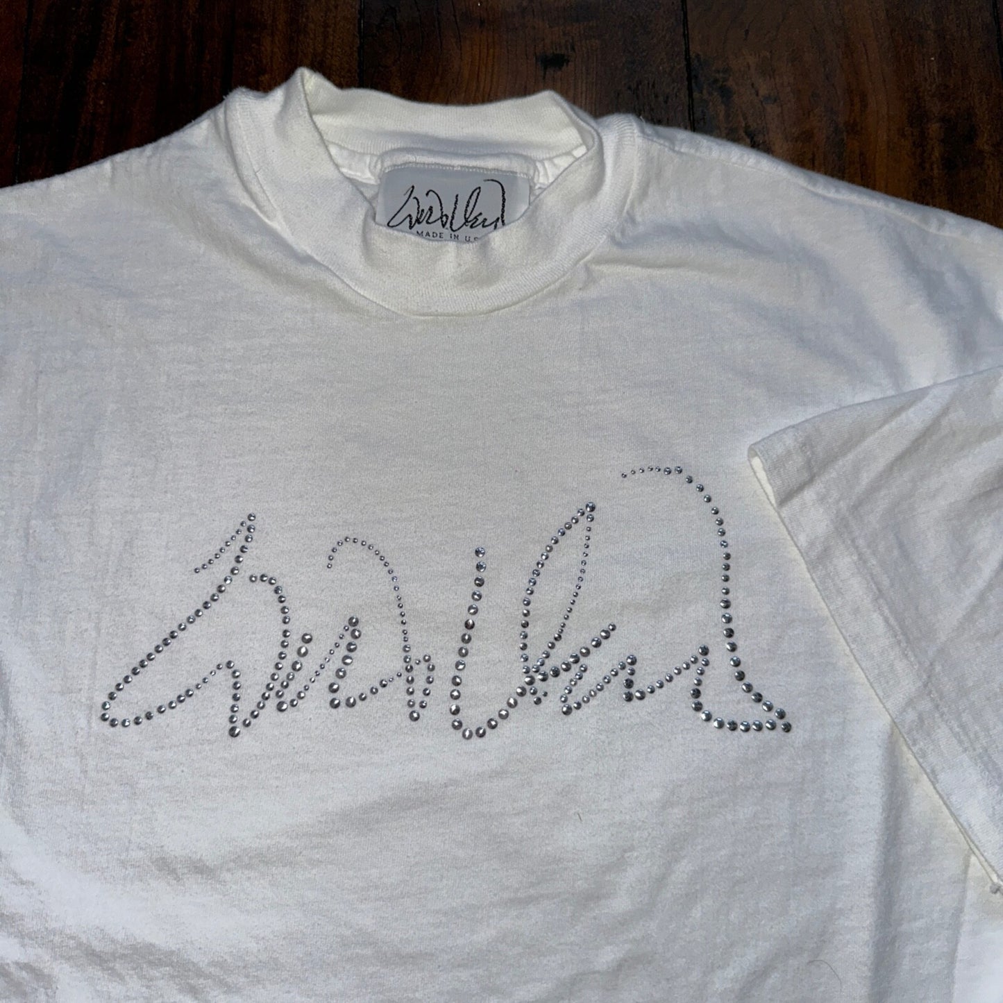 Wild Sparkle Single Stitch Designer Vintage T Shirt 90s Rap Travel USA Cute