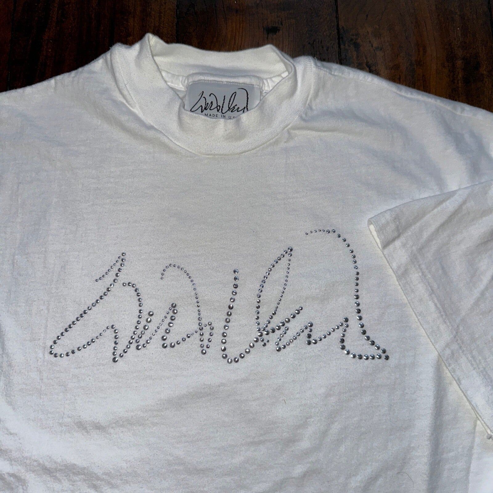 Wild Sparkle Single Stitch Designer Vintage T Shirt 90s Rap Travel USA Cute