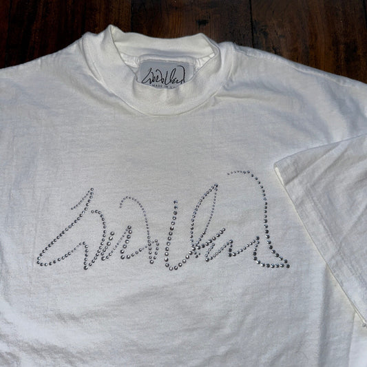 Wild Sparkle Single Stitch Designer Vintage T Shirt 90s Rap Travel USA Cute