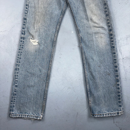 Levis 501 Vintage Y2K XX Straight Leg Jeans 33x36 Light Wash 2000s Act 31x31