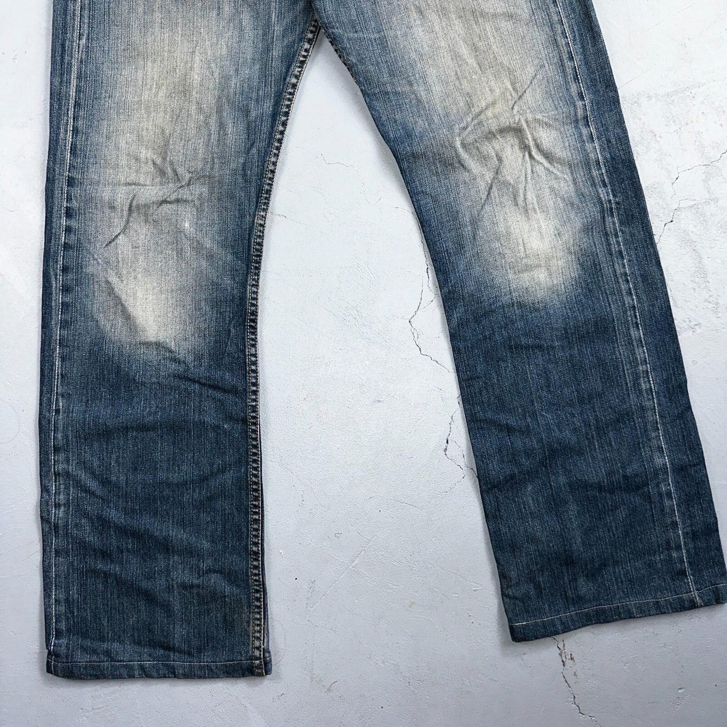 Levis 501 Vintage Y2K XX Straight Leg Jeans Blue Med Wash 34x34 Act 33x30