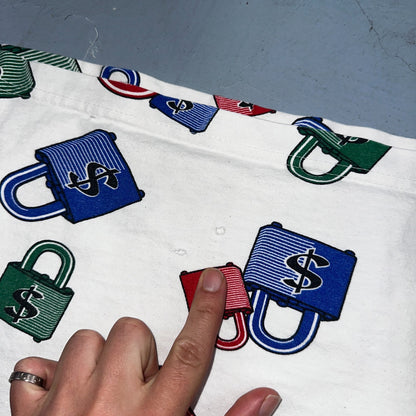 Money On Lock Wild AOP Y2K VTG T Shirt Cash CREAM Rap Music 4XL Soulja Boy Boi