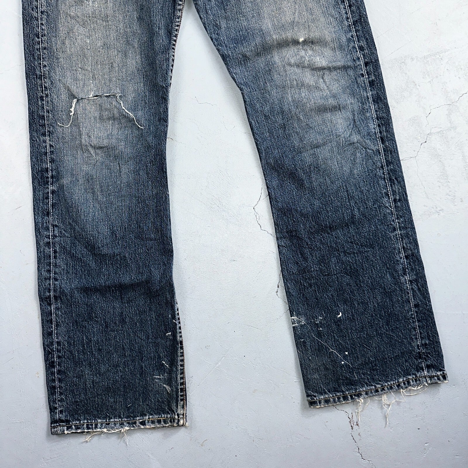 Levis 501 Vintage Y2K XX Straight Leg Jeans Blue Med Wash 33x32 Act 32x31