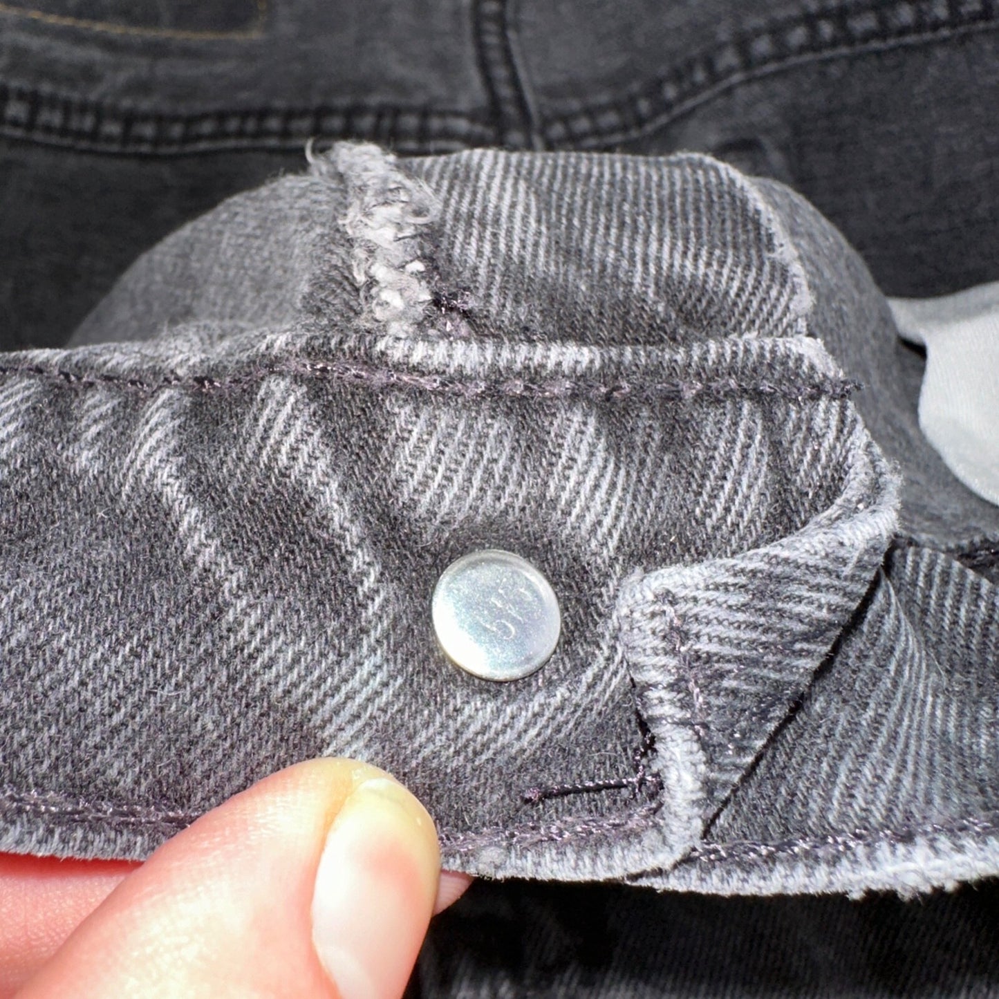 Levis 550 Vintage 90s USA Orange Tab Jeans 38x32 Black Med Wash 501 Act 36x31