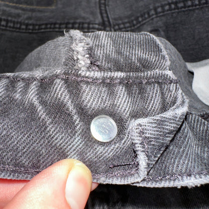 Levis 550 Vintage 90s USA Orange Tab Jeans 38x32 Black Med Wash 501 Act 36x31