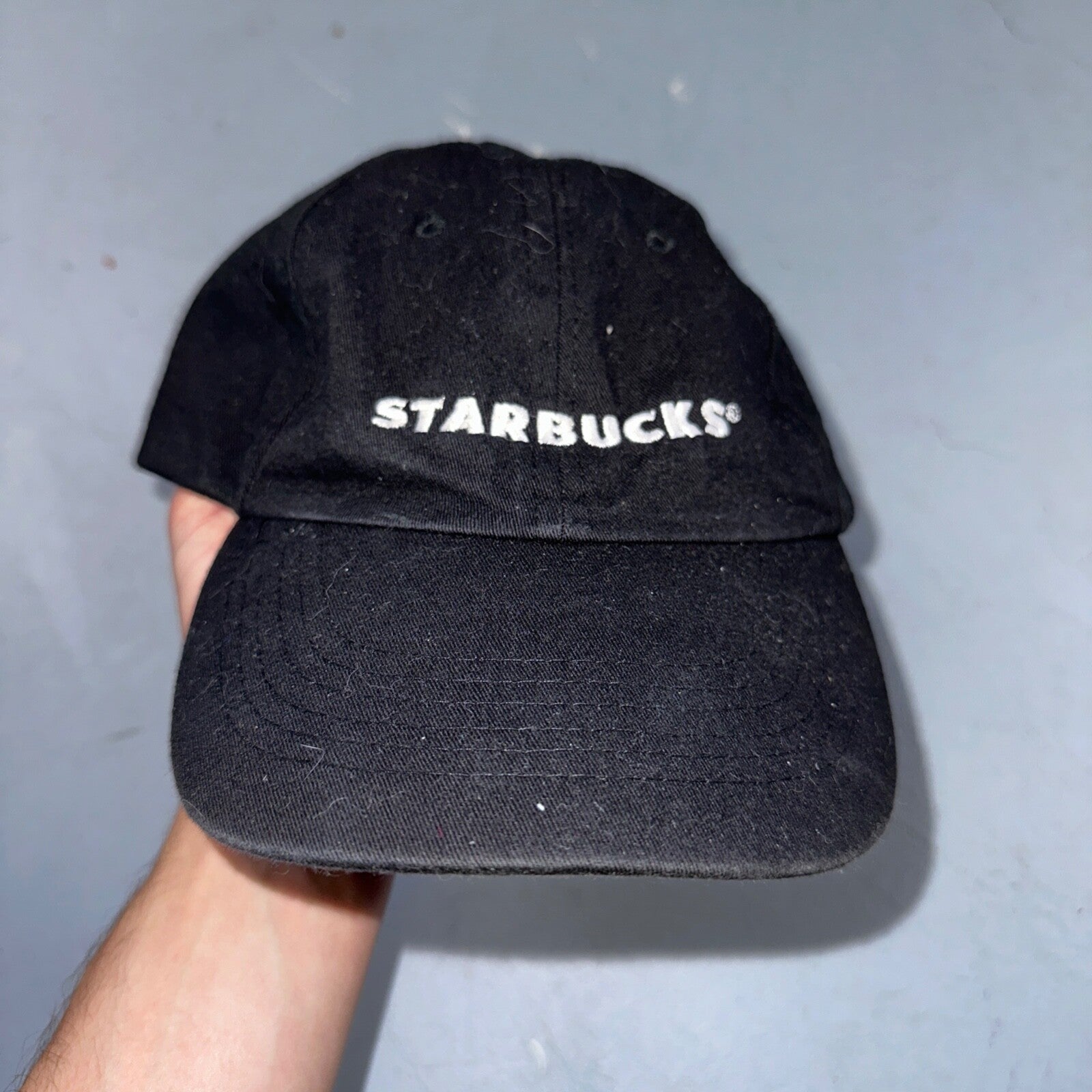 Starbucks Coffee Shop Black Baseball Cap Embroidered 100% Cotton Dad Hat