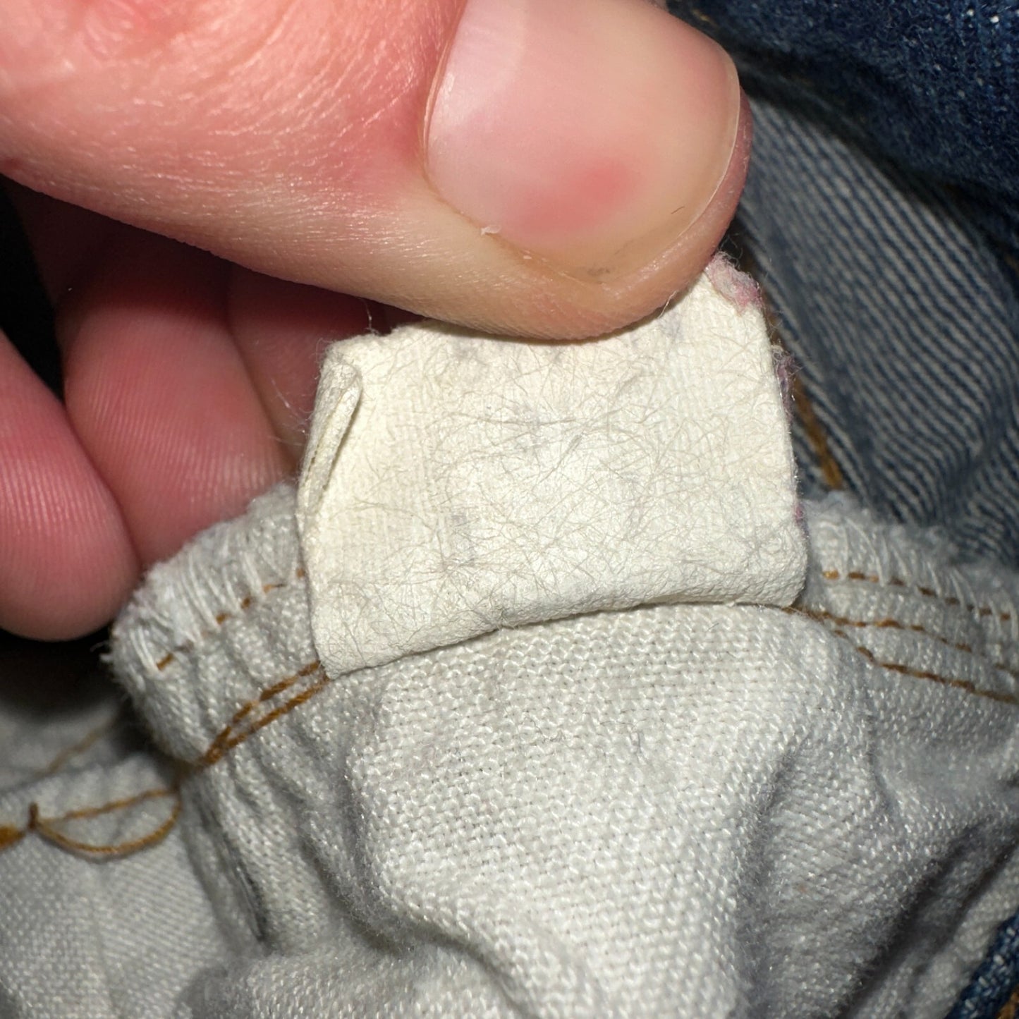 Levis 501 VTG 70s SS Redline Selvedge Jeans XX Med Wash 34x29 Act 31x25