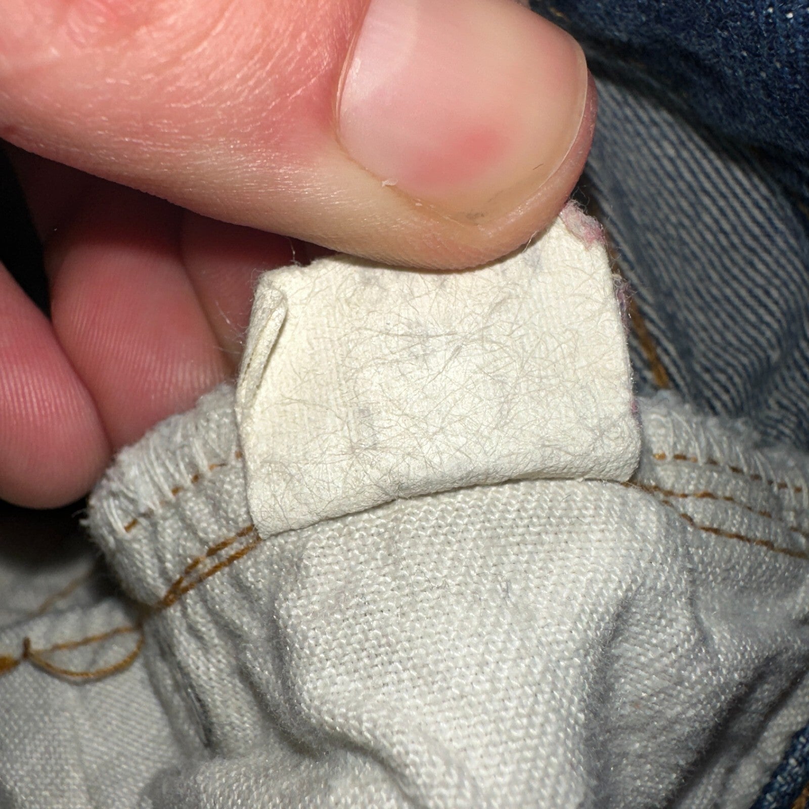 Levis 501 VTG 70s SS Redline Selvedge Jeans XX Med Wash 34x29 Act 31x25