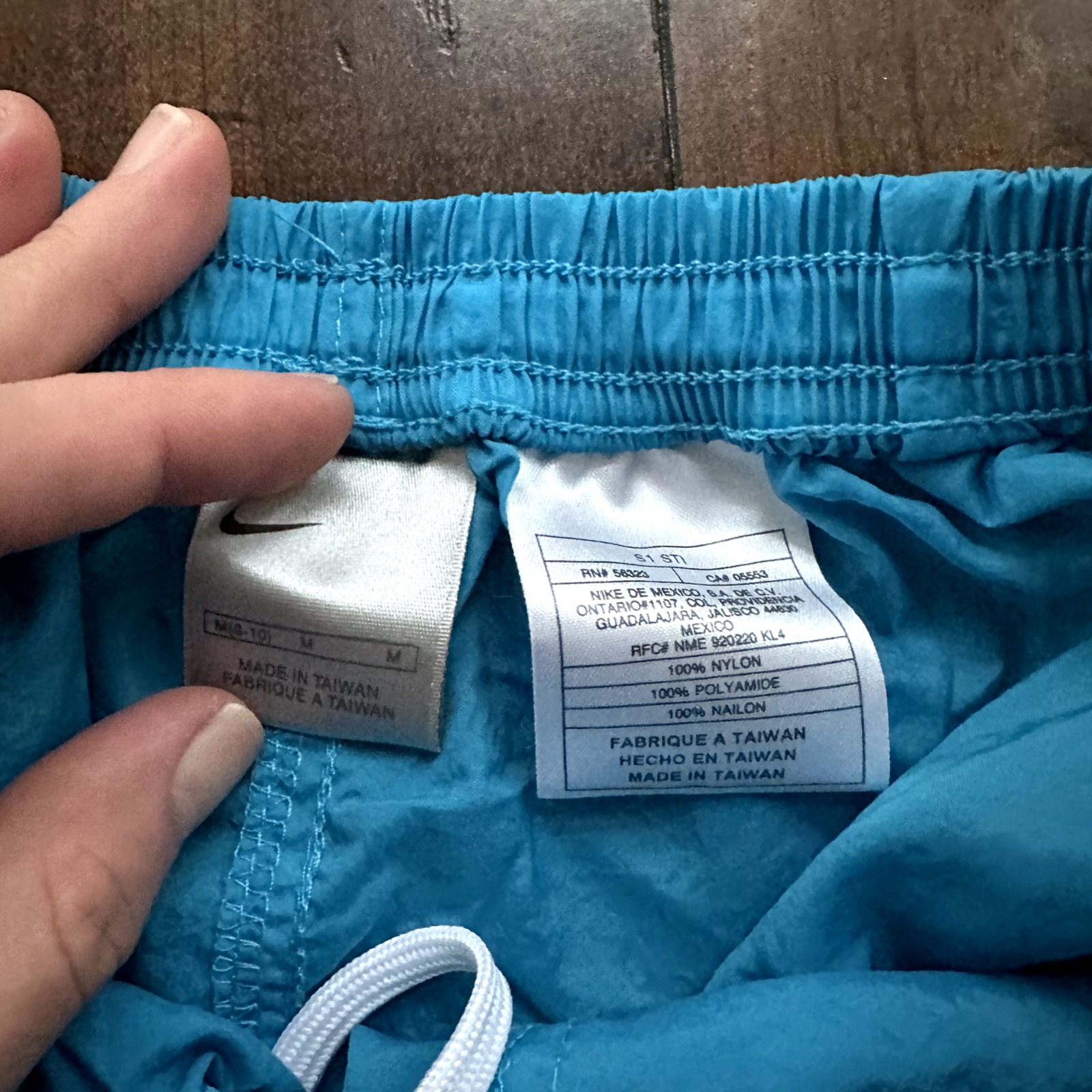 Vintage Nike Running Shorts Pants Gray Tag Swim Jordan 90s Basic Blue Y2K M