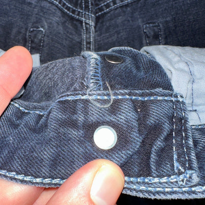 Levis 501 Vintage 90s Mexico Straight Leg Jeans 30x32 Y2K Dark Wash Act 29x31