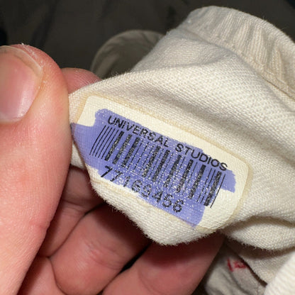 VTG Big Mac White Thrashed Overalls Carpenter Bibs Workwear Painter Paint Stain