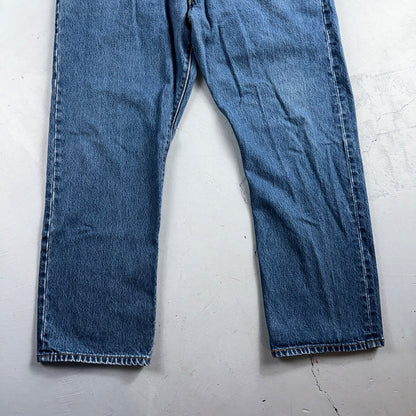 Levis 501 Vintage Y2K XX Straight Leg Jeans Blue Med Wash 42x32 Act 39x28