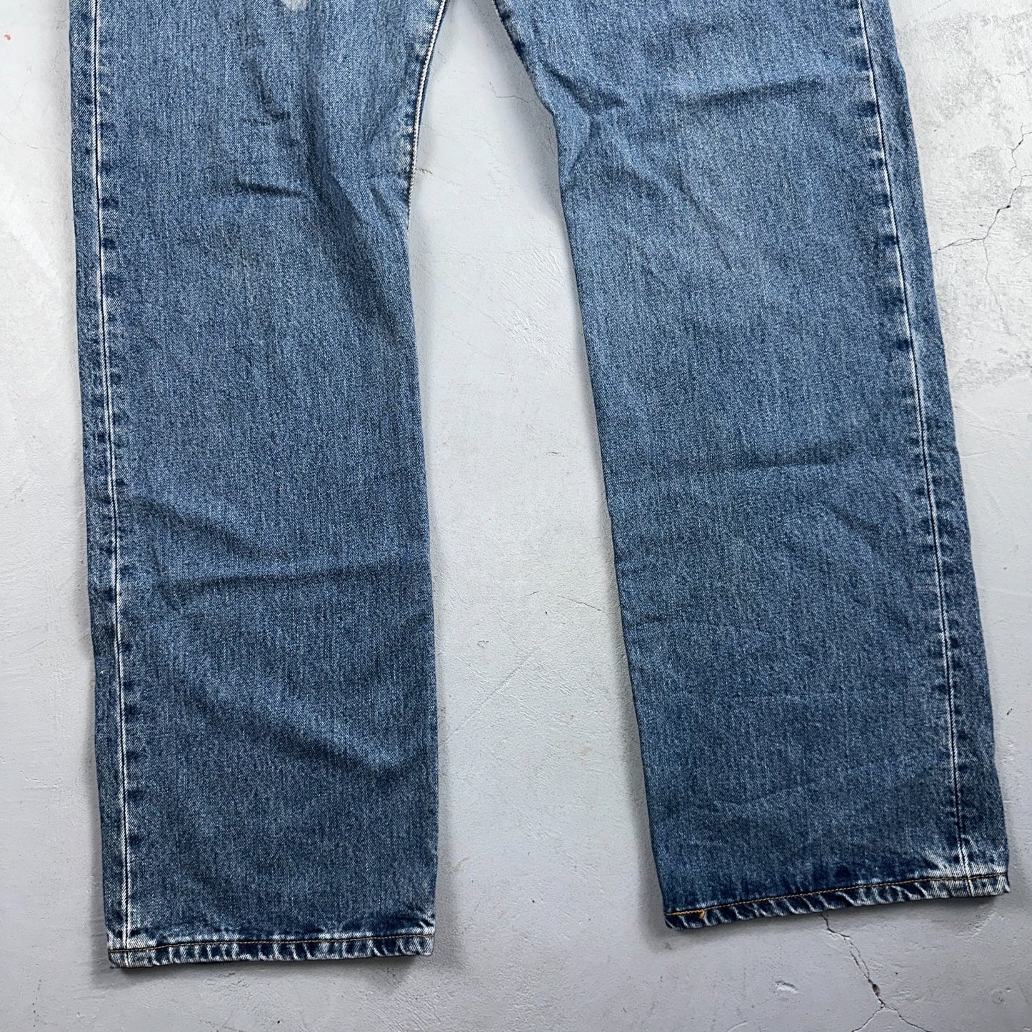 Levis 501 Vintage Y2K 90s XX Straight Leg Jeans Blue Med Wash 38x34 Act 37x33