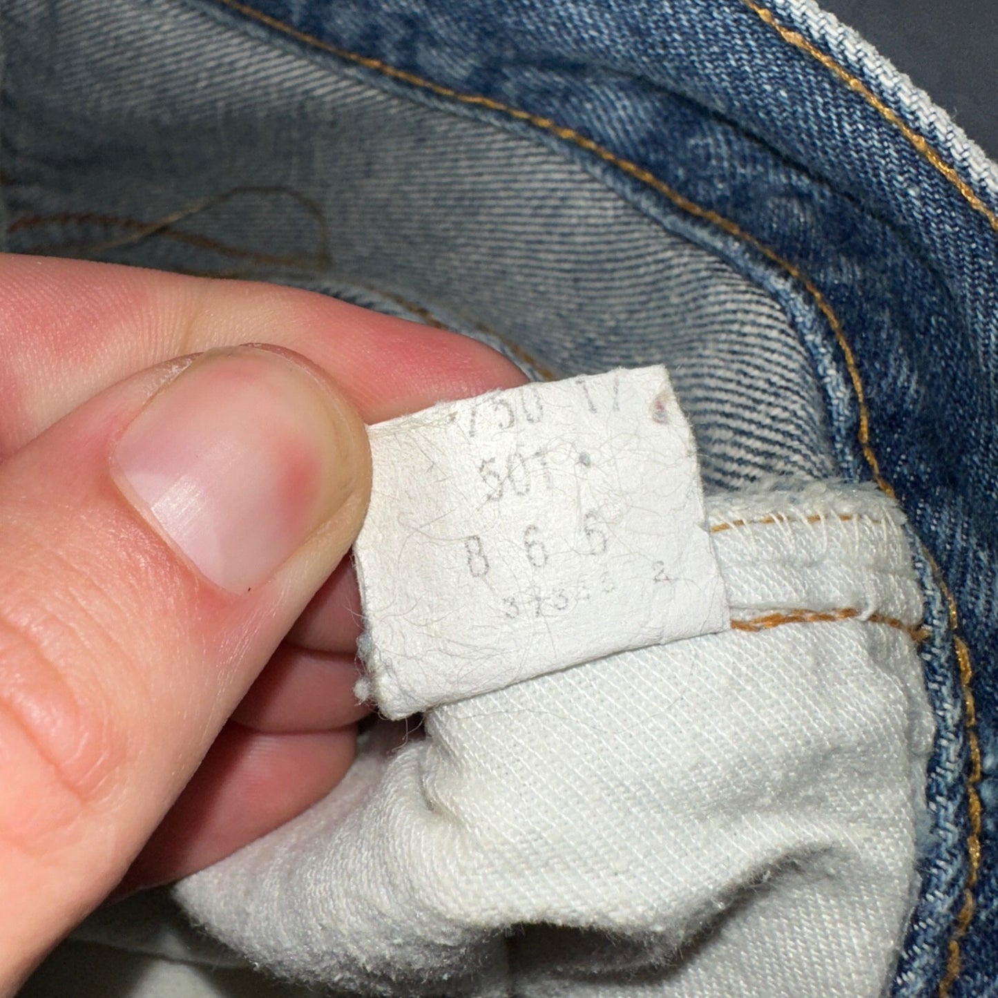 Levis 501 VTG 70s SS Redline Selvedge Jeans XX Altered Skinny Capri Act 27x25