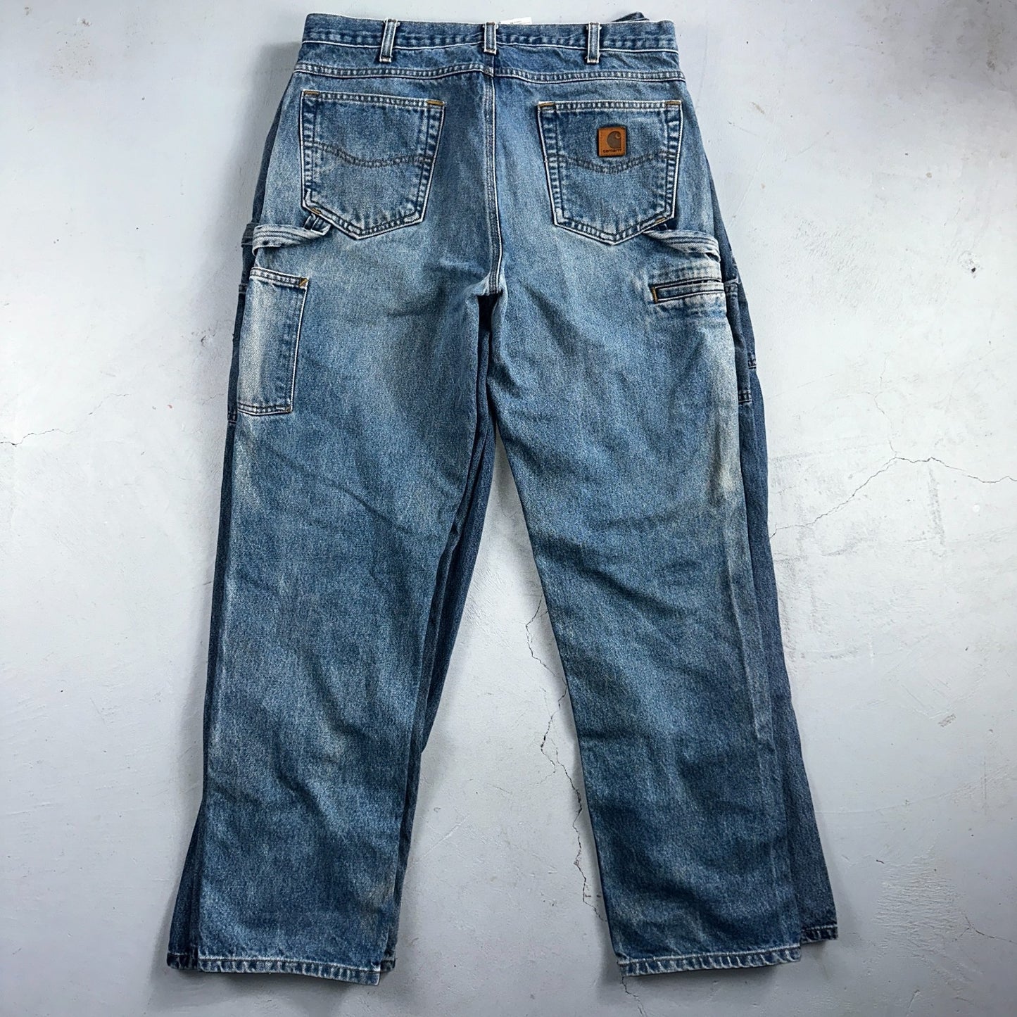 Carhartt B171 B13 DST Carpenter Jeans Relaxed Faded Pants 36x34 Lot of 3