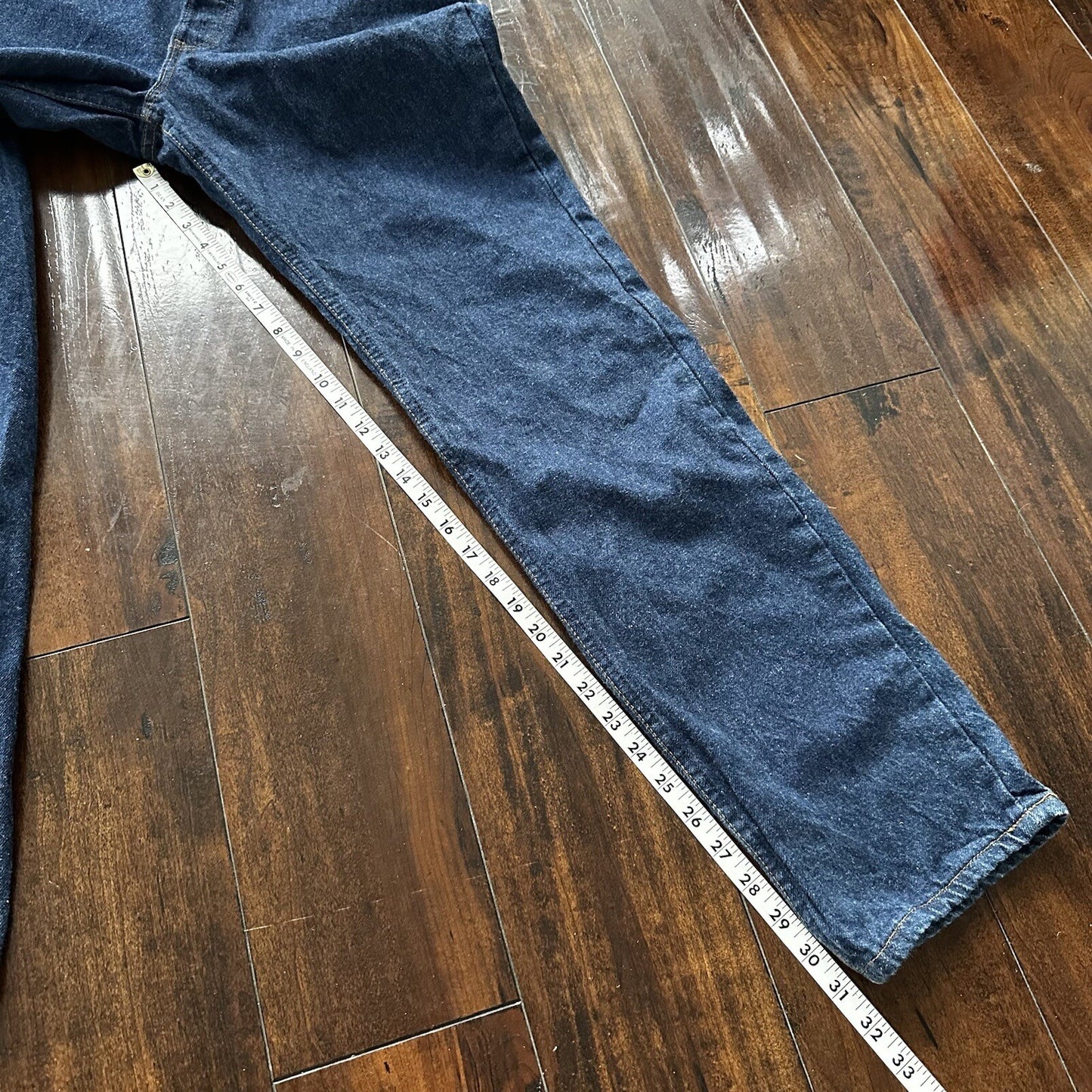 VTG 90s Levi’s 501 XX 18501-0193 Dark Wash High Waist Button Fly Jeans 28x31 80s