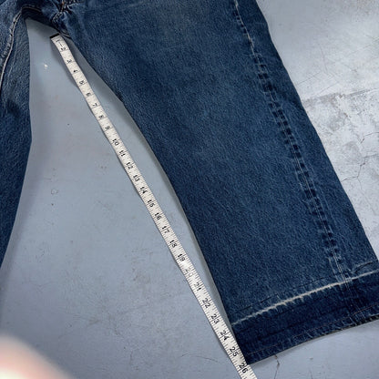 Levis 501 Vintage 80s Redline Selvedge USA XX Jeans Med Wash 48x32 Act 44x26