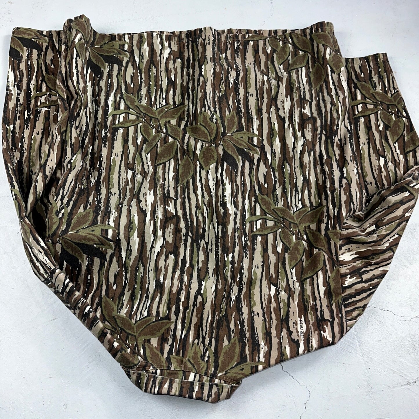 Spartan Realtree 80s Vintage Camo Shirt Mens XL Camouflage Hunting USA Made