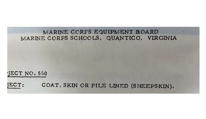 VTG 1930s 1940s USMC Deck Jacket 42 USN US Military 30s 40s Transport Mackinaw