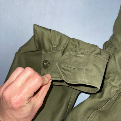 Vintage US Army Military OG 107 M-1951 Field Coat Jacket Mens Size M M65 1957