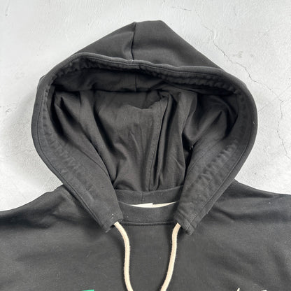 Nike After Hood Hoodie Sweatshirt Men's Size M Dri Fit West Basketball Black