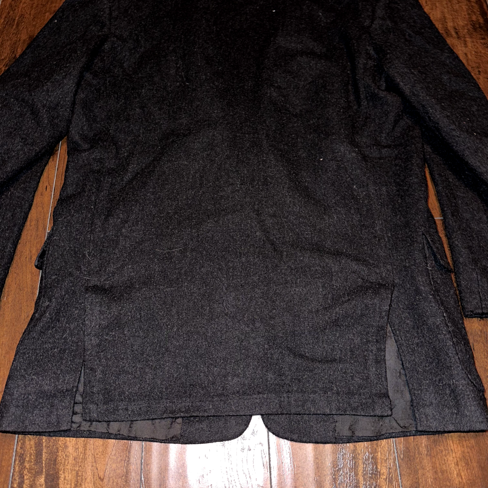 VTG 60s Amalgamated Union Made USA Wool Jacket Suit 42 1960s Blazer Black